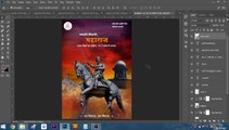 Chhatrapati Shivaji Maharaj Poster Design in Photoshop / Graphics Diary / Marathi Fonts
