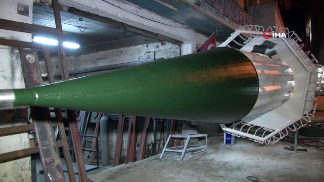 Çifte Minaresi ile ünlü Sivas'a Rize'den minare gönderdiler