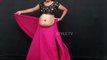 How To Saree Drape Beautiful Pink Colour Designer Black Blouse Style TV Ideas 2020