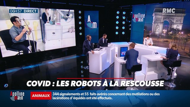 La chronique d'Anthony Morel : Les robots à la rescousse face au Covid-19 - 24/09