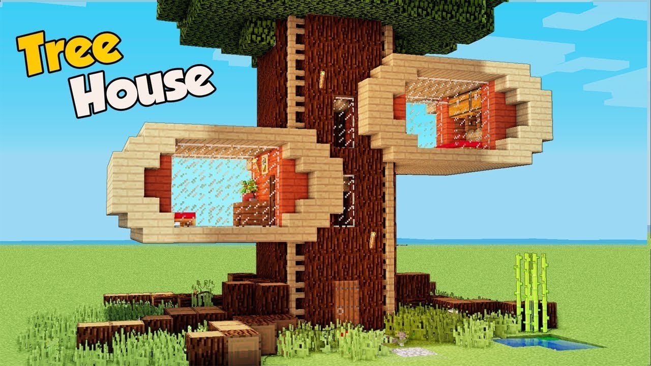 Minecraft - How to Build a Treehouse - video Dailymotion