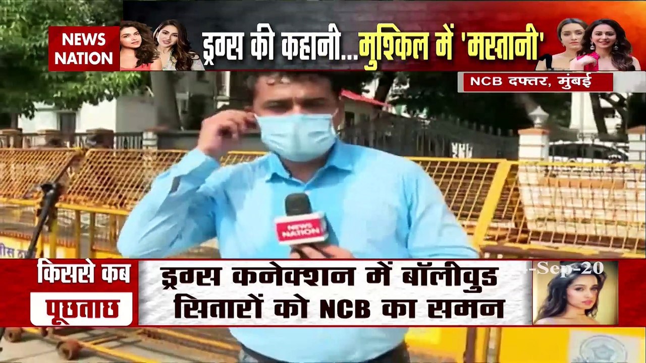 NCB starts raiding in Mumbai