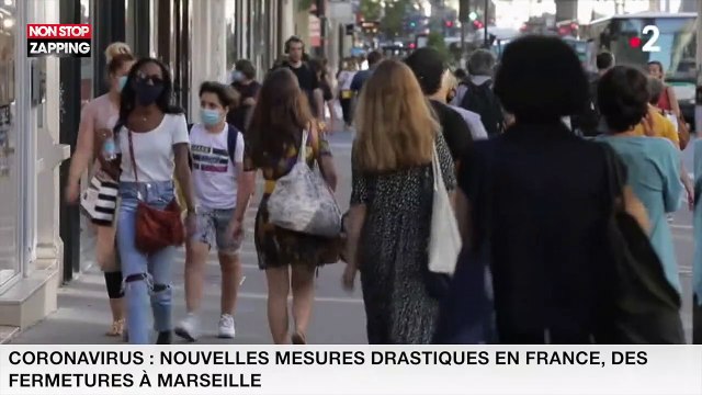 Coronavirus : nouvelles mesures drastiques en France, des fermetures à Marseille (vidéo)