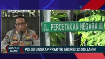 Terungkap Praktik Aborsi 32.000 Janin, 10 Tersangka Dibekuk