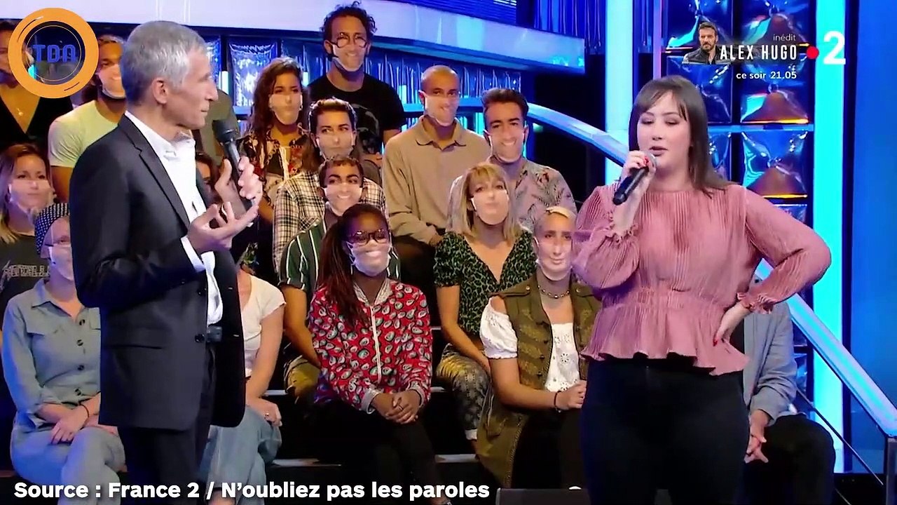 N’oubliez pas les paroles : Nagui tombe des nues en apprenant le cadeau qu'a reçu cette candidate à la Saint Valentin