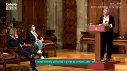 El pregonero de la Mercè llama "inadaptados" a los que hablan castellano en Cataluña.