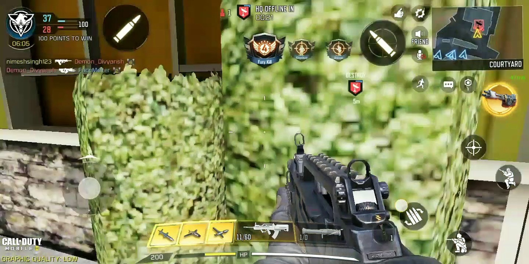 Call of duty.  Call of duty mobile gaming. Tera bap  aya