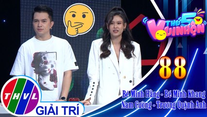 Phần giao lưu giữa đội Bé Minh Hằng - Bé Minh Khang và đội ca sĩ Nam Cường - Trương Quỳnh Anh