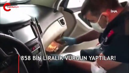 Ankara'da 858 bin liralık vurgun yaptılar!