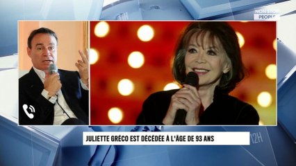 Juliette Gréco morte : une disparition "mondiale" d'après Fabien Lecoeuvre (Exclu vidéo)