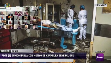 EN VIVO - Pdte (e) Juan Guaido habla con motivo de Asamblea General ONU