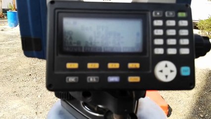 8  How to use MLM function in Sokkia Total Station Cx105(Calculate Horizontal distance between  2 points using MLM function in Sokkia Total Station CX 105) in اردو& हिन्दी