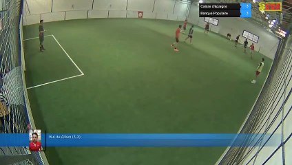 But de Alban (3-3) - Caisse d'épargne Vs Banque Populaire - 22/09/20 19:00 - LIGUE 3