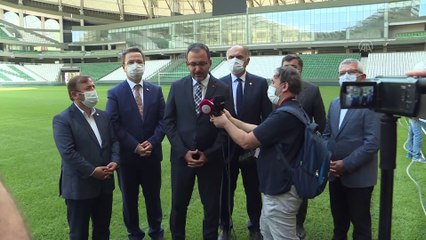 Kasapoğlu: 'Çotanak Spor Kompleksi sahip olduğu özelliklerle dünyanın pek çok stadına meydan okuyacak özelliklere sahip' - GİRESUN