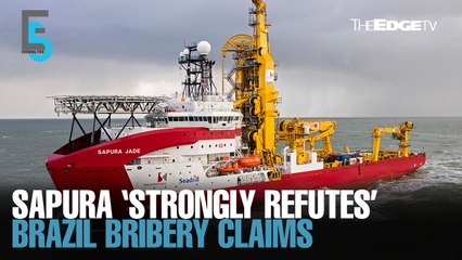 EVENING 5: Sapura denies Brazil corruption allegations