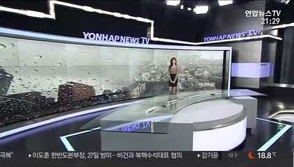 [날씨] 동해안 돌풍·벼락 동반, 요란한 비…우박 가능성
