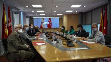 Reunión del Grupo COVID-19 de la Comunidad de Madrid