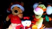 Winnie the Pooh and Tigger plush toys Christmas 2011 singing dancing