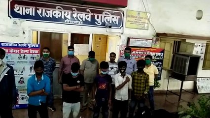 7 नाबालिक बच्चों को किया गिरफ्तार