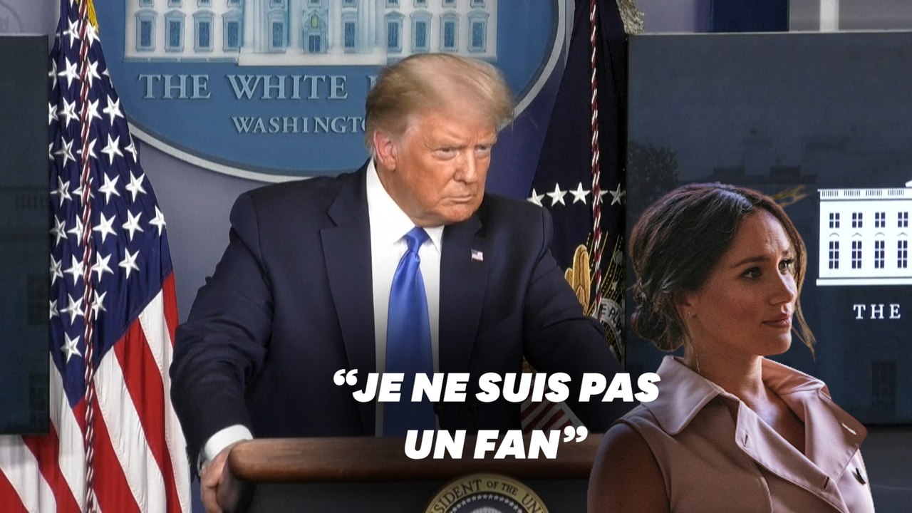 Donald Trump dénigre Meghan Markle et souhaite "bon courage" au prince Harry