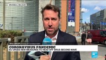Coronavirus pandemic: EU urges new measures to head off virus second wave