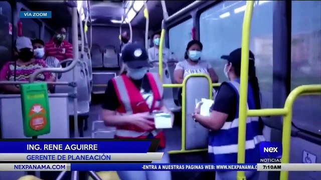 MiBús realiza giras de medidas de bioseguridad en Los Lagos de Colón - Nex Noticias