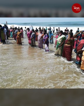 Women of Kerala’s Chellanam stand in sea as protest for seawall enters 333rd day