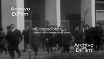 Trabajadores de la fabrica SNIAFA inician marcha con reclamos 1965