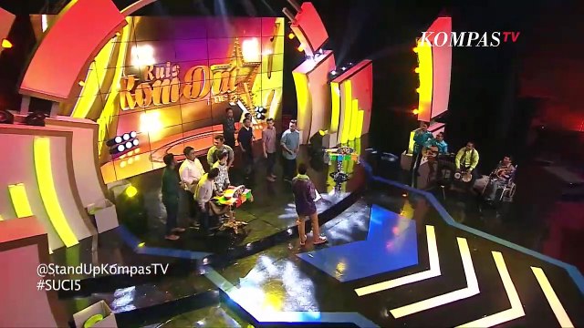 Ngakak! Kompetisi Dangdut ala Komika: Tim Rahmet Vs Tim Rigen, Wira Jadi Host - SUCI 5