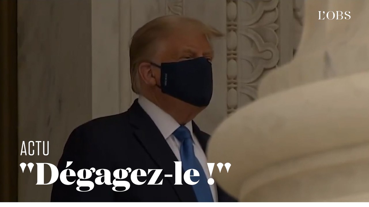 Donald Trump hué devant le cercueil de Ruth Bader Ginsburg