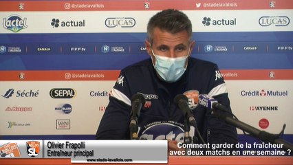 (J07) QRM vs Laval, avant-match avec O.Frapolli