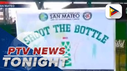 SK members of Brgy. San Mateo in Dasmariñas, Cavite launch "Shoot the Bottle" project
