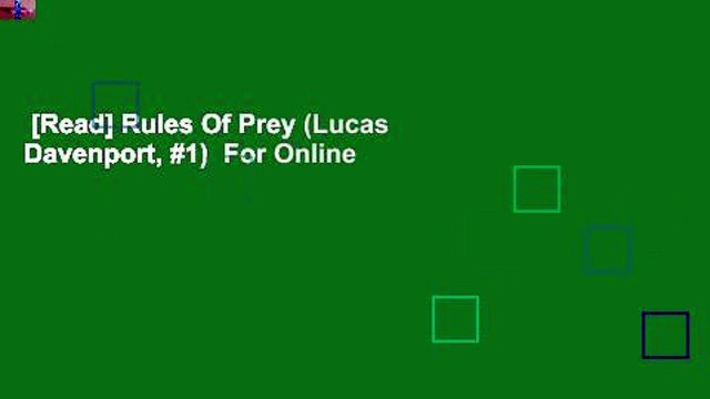 [Read] Rules Of Prey (Lucas Davenport, #1) For Online