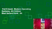Full E-book  Modern Operating Systems, 4th Edition  Best Sellers Rank : #4