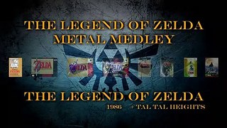 The Legend of Zelda - Medley (Metal Cover) | Johnny Mellado