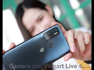 Vsmart Live 4 sở hữu 4 camera sau với cảm biến chính 48 MP