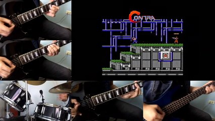 Contra - Energy Zone (Metal Cover) | Johnny Mellado
