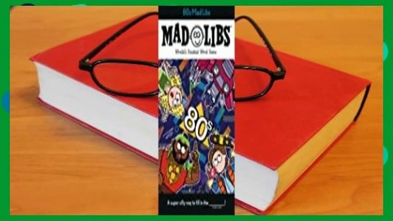 [Read] 80s Mad Libs  For Free