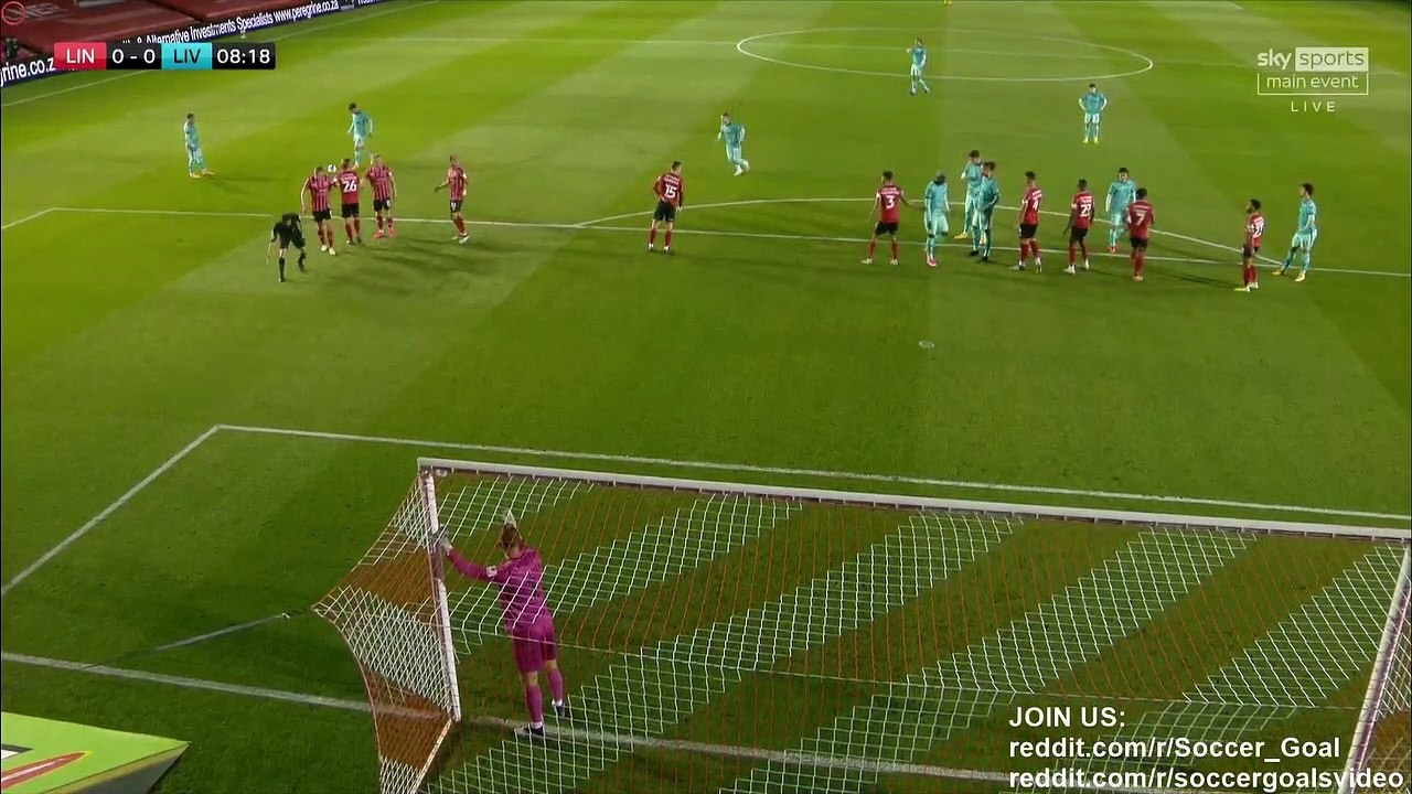 Xherdan Shaqiri Goal HD - Lincoln 0 - 1 Liverpool - 24.09.2020 (Full Replay)
