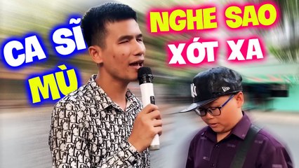 Nghe sao xót xa tiếng hát Xuân Hòa ca sĩ mù hát rong  Lk Giã Từ - Tiễn Biệt  Giọng Ca Để Đời