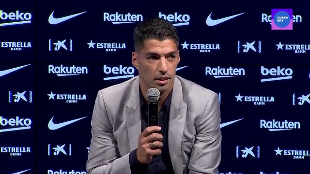The VERY EMOTIONAL Luis Suárez FAREWELL SPEECH. Luis Suárez leaving Barcelona .