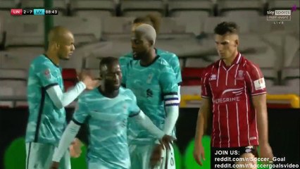 Divock Origi Goal HD - Lincoln 2 - 7 Liverpool - 24.09.2020 (Full Replay)