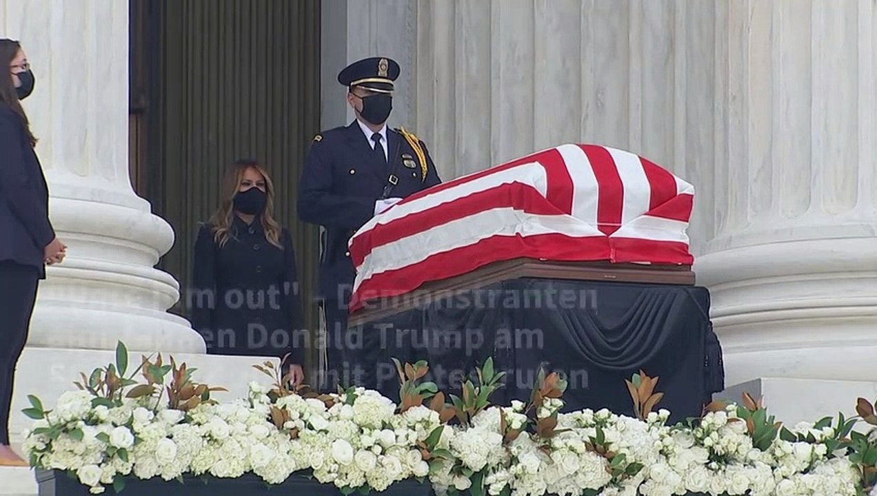 'Vote him out' - Protestrufe gegen Trump am Supreme Court