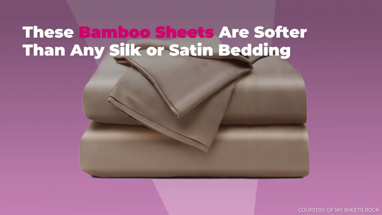 These Bamboo Sheets Are Softer Than Any Silk or Satin Bedding I’ve Ever Tried