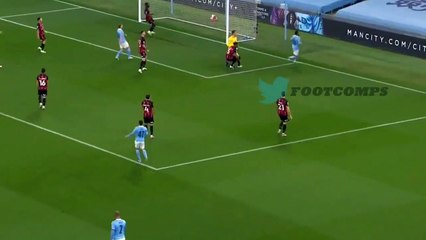 ‏الفرصة الضائعة من رياض محرز ضد بورنموث