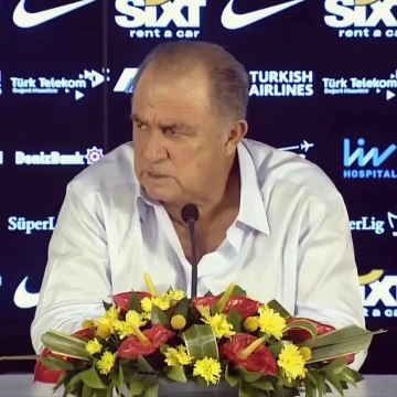 Fatih Terim: Belhanda futbolundan zevk alıyor. Biz de onun futbolundan zevk alıyoruz
