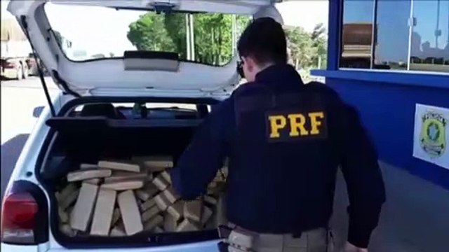 Detido e maconha apreendida pela PRF na BR-163 são encaminhados a 15ª SDP