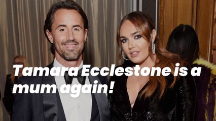 Tamara Ecclestone Is A Mom