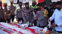 Indonesian police seize 13.4 kilograms of crystal meth in Makassar