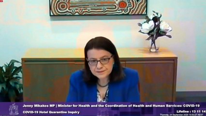 Victorian Health Minister fronts hotel quarantine inquiry